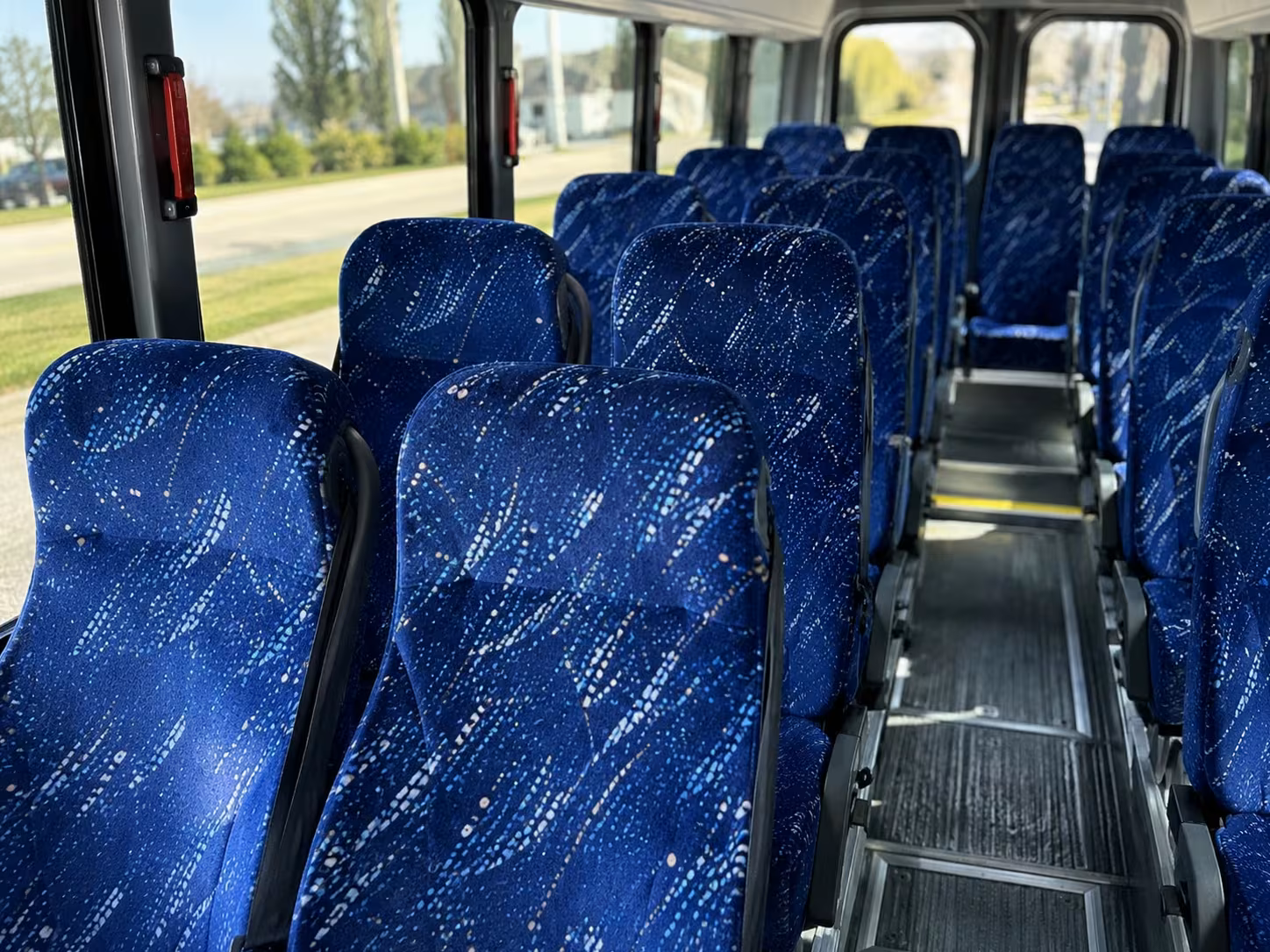 18 passenger minibus inside