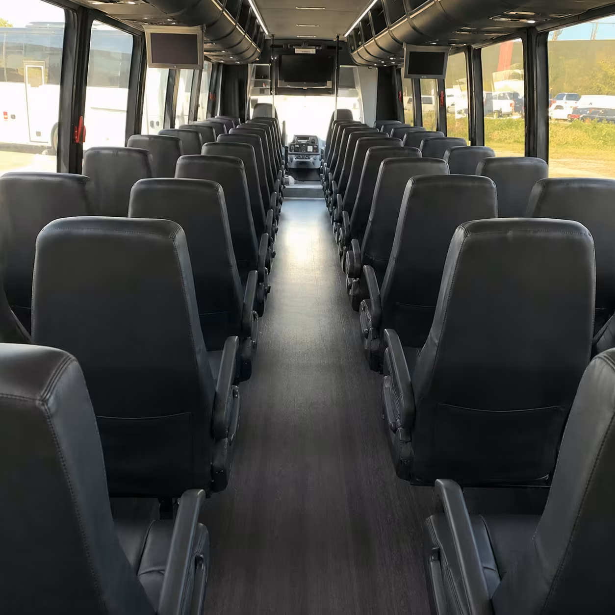 35 passenger minibus interior