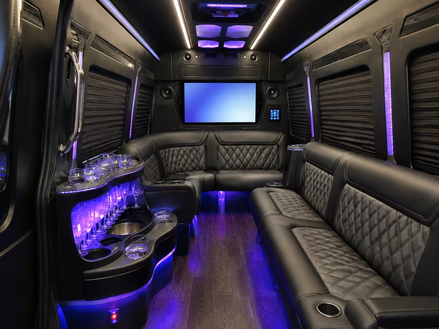 shuttle buses for multi venue wedding days in tacoma