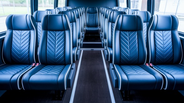 tacoma 18 passenger minibus inside