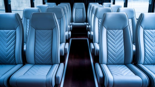 tacoma 18 passenger minibus interior