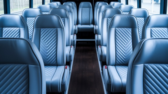 tacoma 25 passenger minibus interior