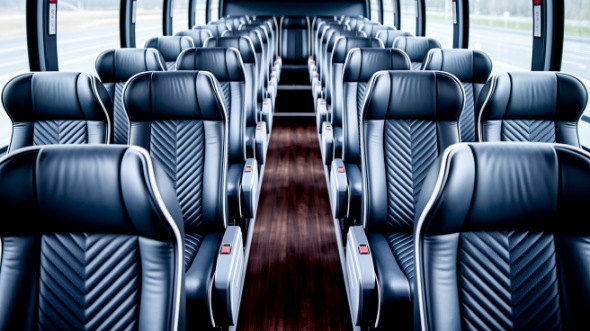 tacoma 54 passenger charter bus rental