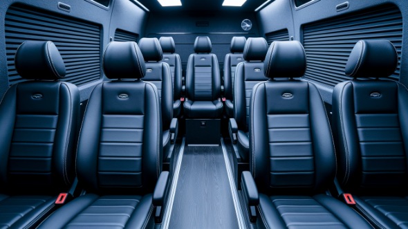 tacoma sprinter van with driver rental